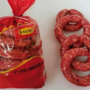 Linguiça de calabresa com pimenta argola