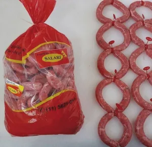 Linguiça De Frango Fina Com Ervas