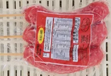 Espetinho de Calabresa C/ Alho