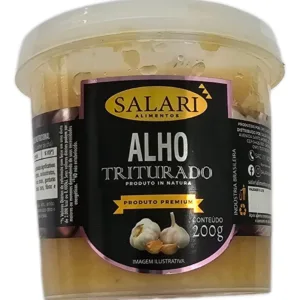 Tempero Alho Triturado - Caixa 12 Un.
