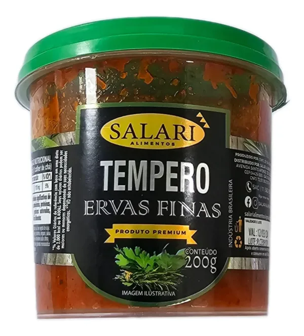 Tempero Com Ervas - Caixa 12 Un.